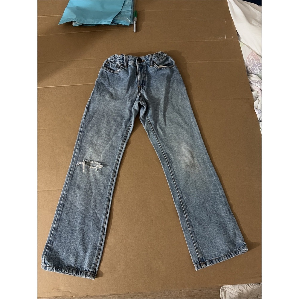 Crazy 8 Carpenter Boys Husky Bootcut Denim Jeans Size 10